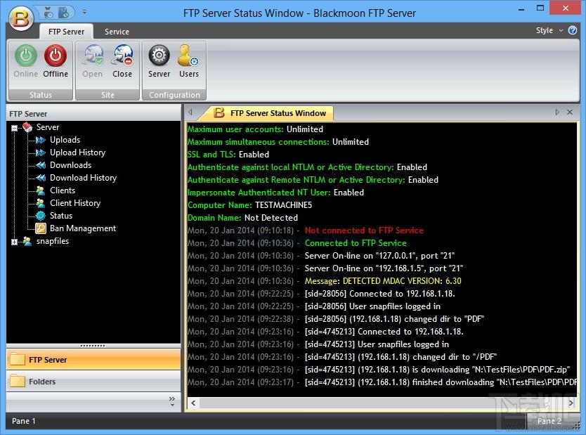 BlackMoon FTP Server,BlackMoon FTP Server下载
