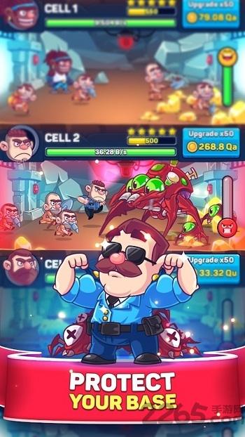 闲置监狱大亨无限钞票版下载,闲置监狱大亨,监狱游戏,放置游戏